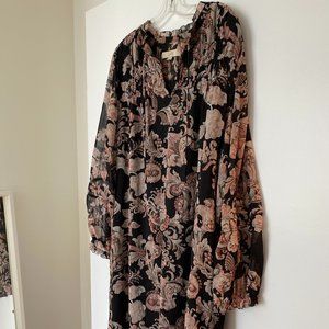 Loft PLUS Elegant Paisley Dress - XL